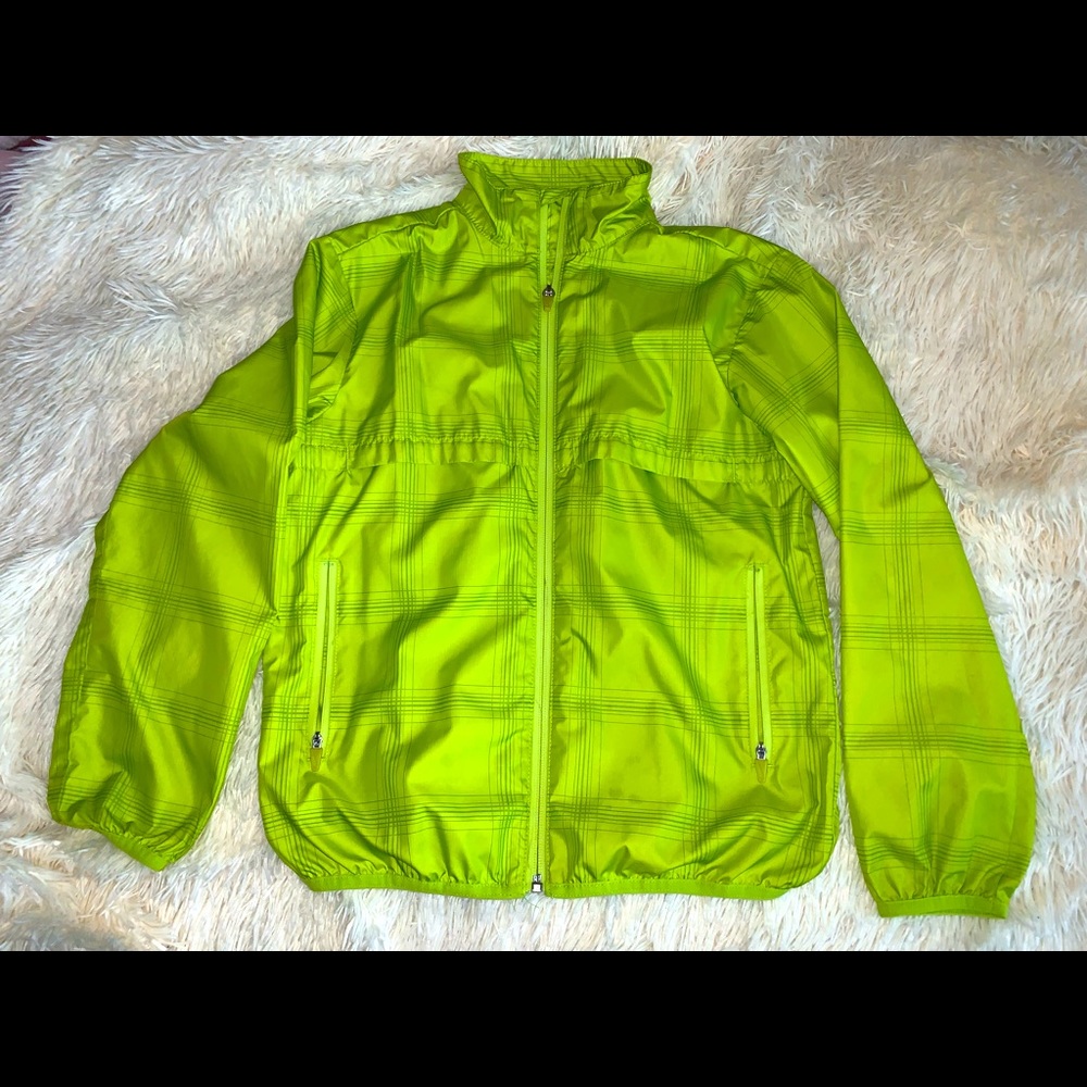 Lime Green Nike Golf Windbreaker
